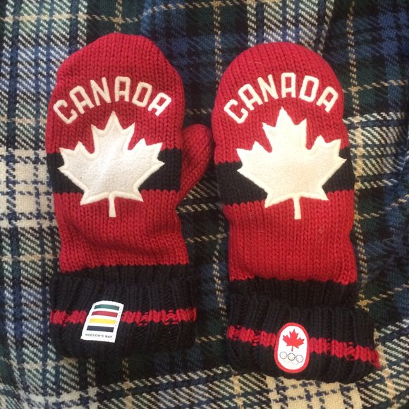 Hudson's Bay Accessories - Hudson's Bay Olympic mittens (add to bundle to get 10% off 2 or more items)